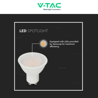 VT-2333 Lampadina LED GU10 2,9W Faretto Spotlight SMD V-Tac