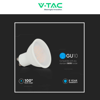 VT-2333 Lampadina LED GU10 2,9W Faretto Spotlight SMD V-Tac