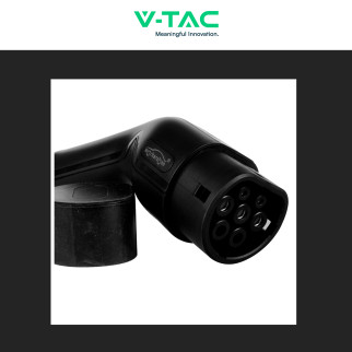 Wallbox 7,4kW Monofase Smart IP65 IK10 con Cavo Tipo 2 V-Tac