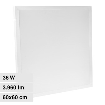 VT-6139 Pannello LED Quadrato 60x60 36W SMD con Driver V-Tac