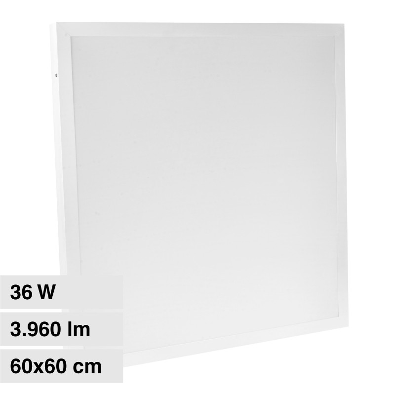 VT-6139 Pannello LED Quadrato 60x60 36W SMD con Driver V-Tac