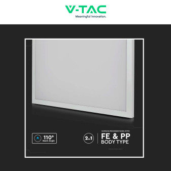 VT-6139 Pannello LED Quadrato 60x60 36W SMD con Driver V-Tac