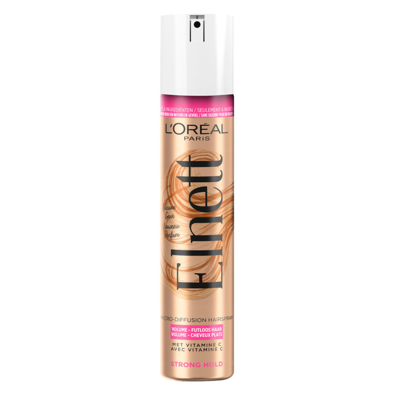 L'Oréal Paris Elnett Satin Lacca Corpo e Volume Fissaggio Forte