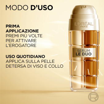 L'Oréal Paris Le Duo Serum Siero 2in1 Anti Età Illuminante