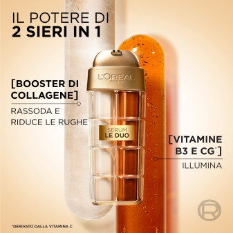L'Oréal Paris Le Duo Serum Siero 2in1 Anti Età Illuminante