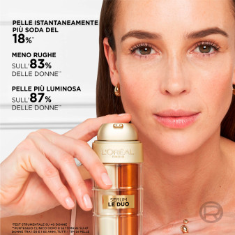 L'Oréal Paris Le Duo Serum Siero 2in1 Anti Età Illuminante