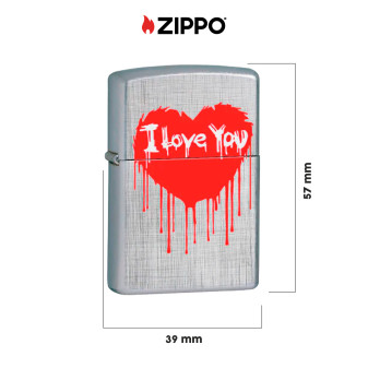 Accendino Zippo mod. 22A018 Bloody Love