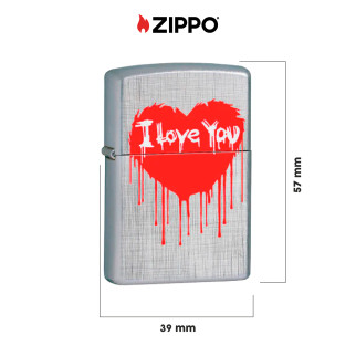 Accendino Zippo mod. 22A018 Bloody Love