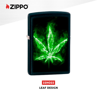 Accendino Zippo mod. 22H022 Leaf Design