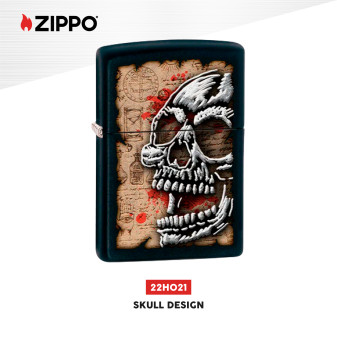 Accendino Zippo mod. 22H021 Skull Design