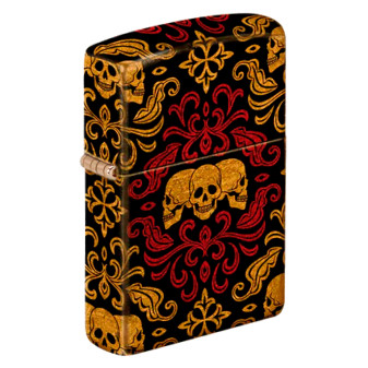 Accendino Zippo Premium mod. 22H012 Skull Design