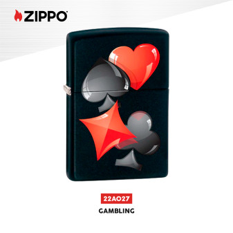 Accendino Zippo mod. 22A027 Gambling