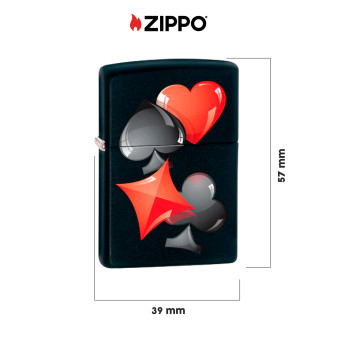 Accendino Zippo mod. 22A027 Gambling