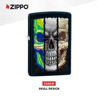 Accendino Zippo mod. 22A041 Skull Design