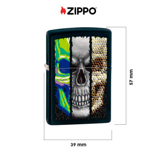 Accendino Zippo mod. 22A041 Skull Design