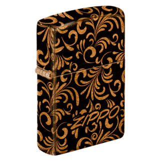 Accendino Zippo Premium mod. 22H013 Floral Pattern Design