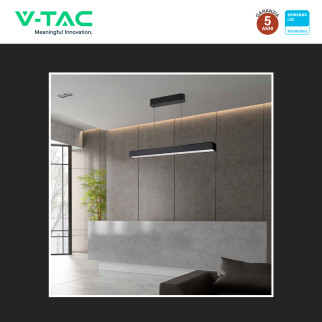 VT-7-44 Lampada LED Lineare a Sospensione 40W SMD Samsung 3in1 V-Tac