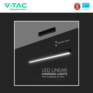VT-7-44 Lampada LED Lineare a Sospensione 40W SMD Samsung 3in1 V-Tac