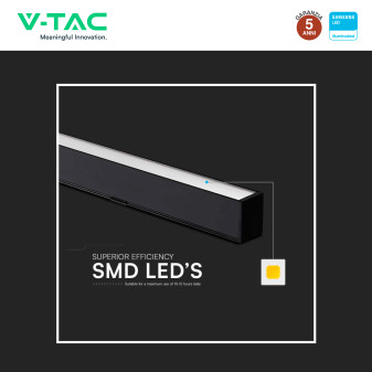 VT-7-44 Lampada LED Lineare a Sospensione 40W SMD Samsung 3in1 V-Tac