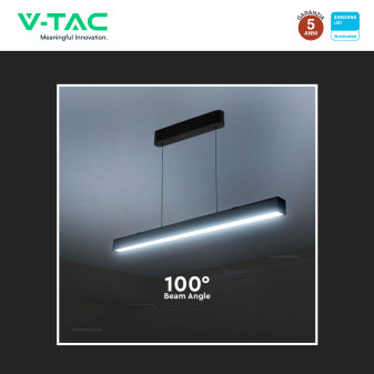 VT-7-44 Lampada LED Lineare a Sospensione 40W SMD Samsung 3in1 V-Tac