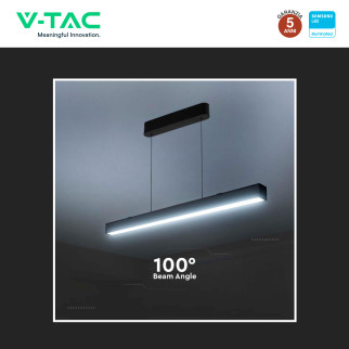 VT-7-44 Lampada LED Lineare a Sospensione 40W SMD Samsung 3in1 V-Tac