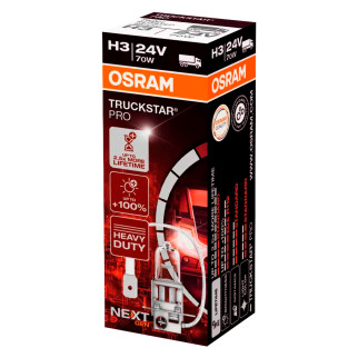 Acquista Osram Truckstar Pro per Camion 70W - Lampadina H3