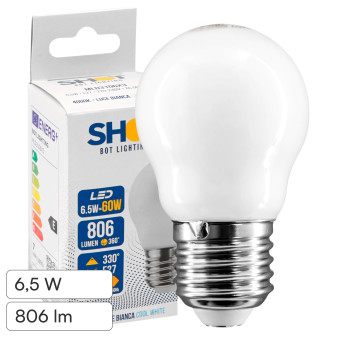 Acquista Bot Lighting Lampadina LED E27 6,5W MiniGlobo G45