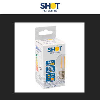 Acquista Bot Lighting Shot Lampadina LED E27 6,5W MiniGlobo