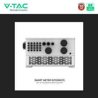 V-Tac Kit Inverter Trifase Ibrido 50kW + Accumulatore LiFePO4