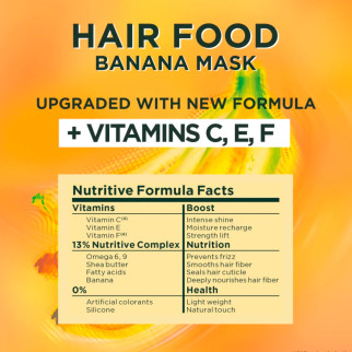 Maschera Capelli Hair Food Banana 3in1 390ml Garnier Fructis