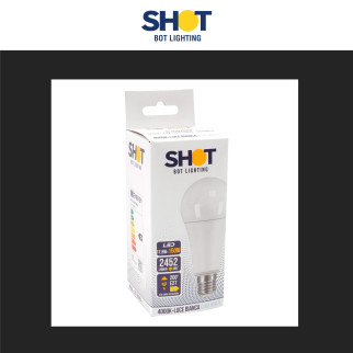 Lampadina LED SMD E27 Goccia 17,5W Bulb A67 Bot Lighting Shot