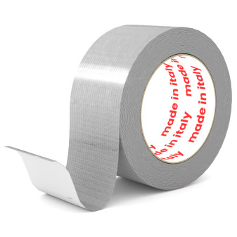 Nastro Adesivo Telato Americano Grigio Professionale 5cm x 25m