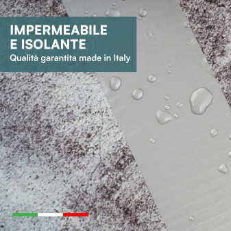 Nastro Adesivo Telato Americano Grigio Professionale 5cm x 25m