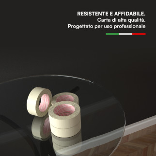 Nastro Adesivo Carta Gommata Riciclabile Resistente 3,8cm x 50m