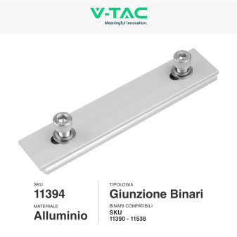 8 Giunzioni per Binari Pannelli Solari Fotovoltaici V-Tac