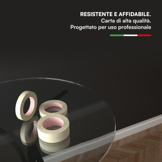 Nastro Adesivo Carta Gommata Riciclabile Resistente 1,9cm x 50m