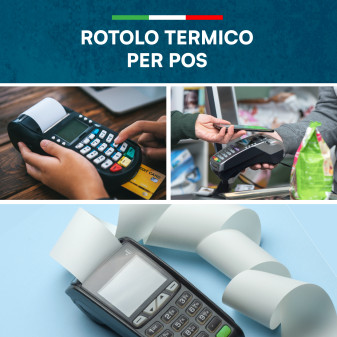 Rotolo Termico POS Compatibile Nexi Nexa e Sumup da 5,7cm x 20m