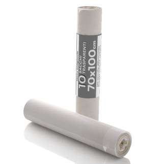 Sacchi Trasparenti Plastica HDPE Raccolta Differenziata 110L 70x100cm