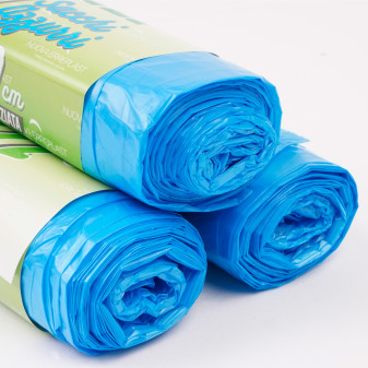 Sacchi Azzurri Plastica HDPE Raccolta Differenziata 110L 70x100cm