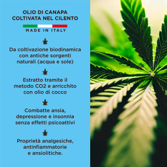 Primitiva Olio CBD 10% Estratto di Canapa Naturale Flacone da 10ml