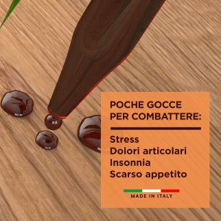 Primitiva Olio CBD 30% Estratto di Canapa Naturale Flacone da 10ml