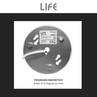 Life Modulo LED CCT Circolare con Magneti 18W per Plafoniere