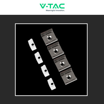 VT-8157 Profilo in Alluminio da 2m per Strisce LED V-Tac