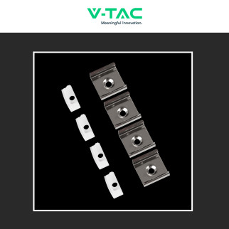 VT-8157 Profilo in Alluminio da 2m per Strisce LED V-Tac