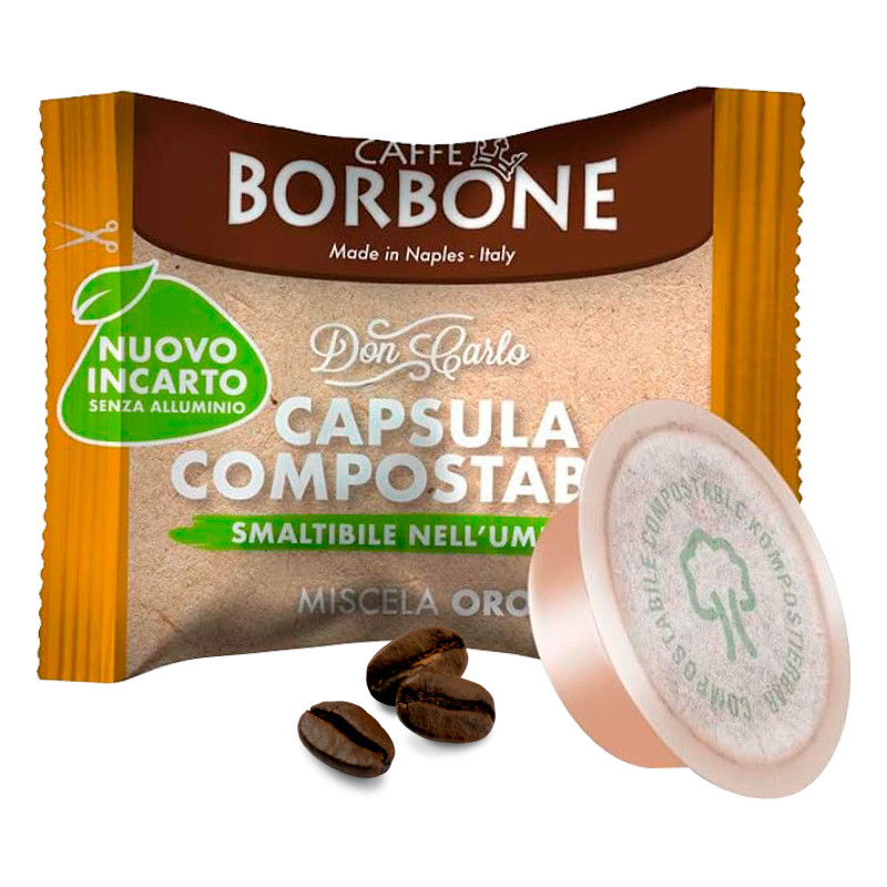 Acquista 50 Capsule Caffè Borbone Don Carlo Miscela Oro