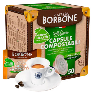 Acquista 50 Capsule Caffè Borbone Don Carlo Miscela Oro