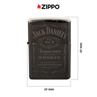 Accendino Zippo Premium mod. 49320 Jack Daniel's