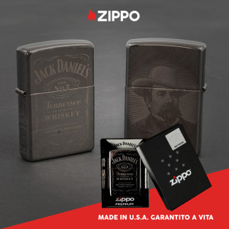 Accendino Zippo Premium mod. 49320 Jack Daniel's