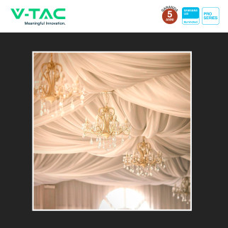 Lampadina LED E14 6,5W Candela C37 SMD Chip Samsung V-Tac Pro