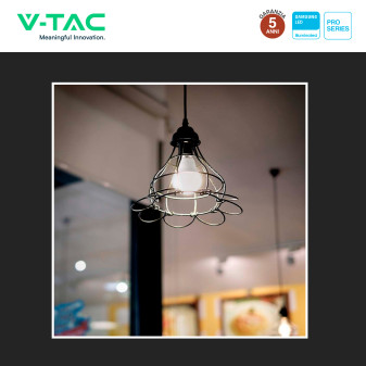 VT-269 Lampadina LED E14 8,5W A60 Goccia SMD Chip Samsung V-Tac Pro